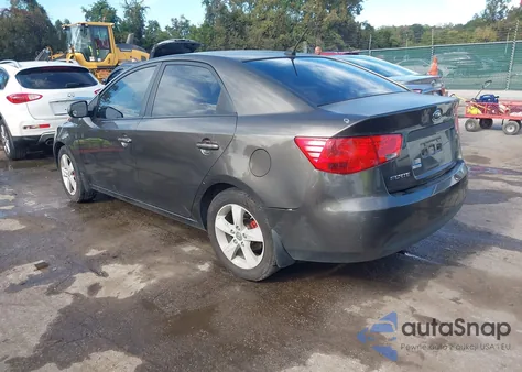 2011 Kia Forte Ex z USA, uszkodzony, nr VIN KNAFU4A26B5356056
